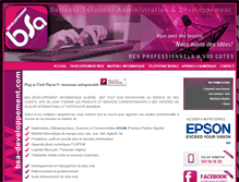 Tablet Screenshot of bsa-developpement.com